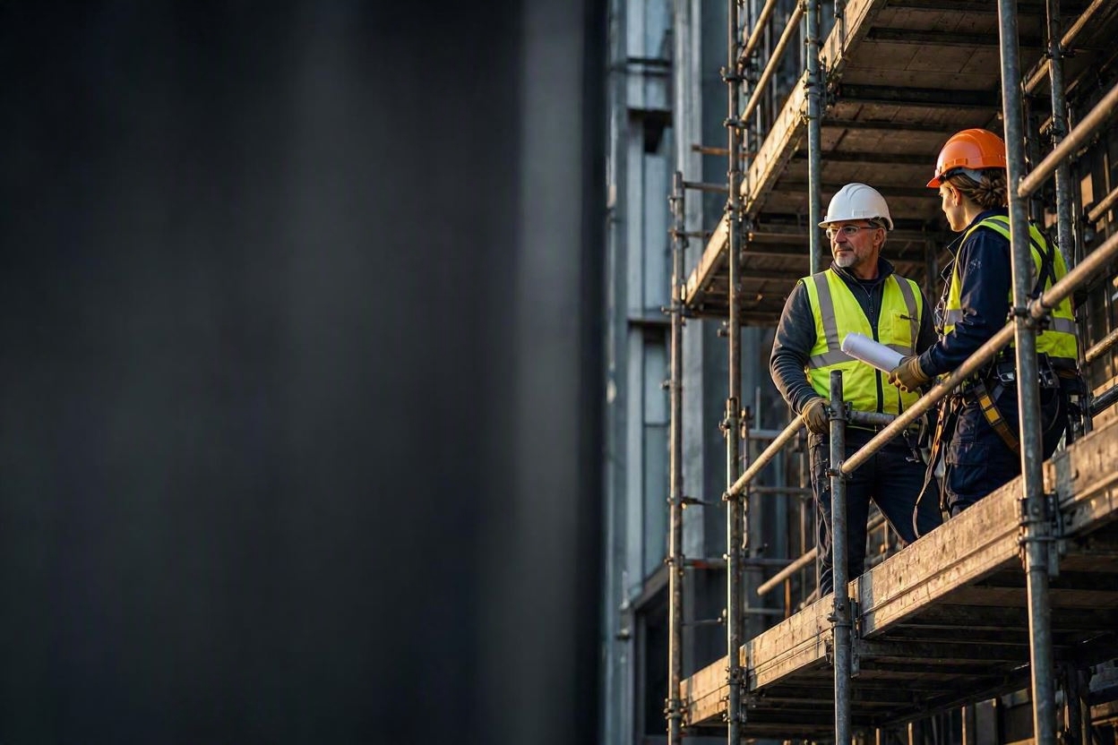 Scaffolding competent person erector